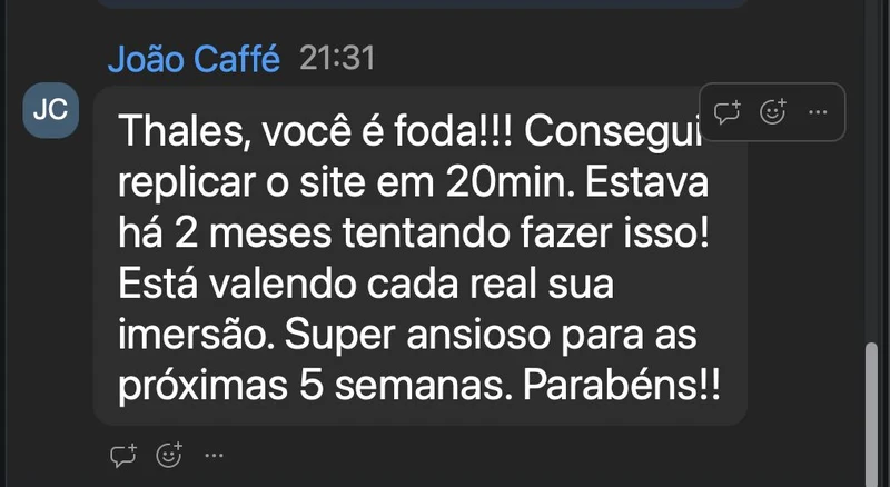 Prova João Caffé