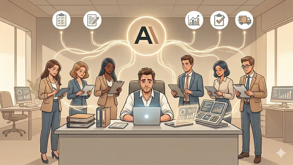 Agência de marketing com IA